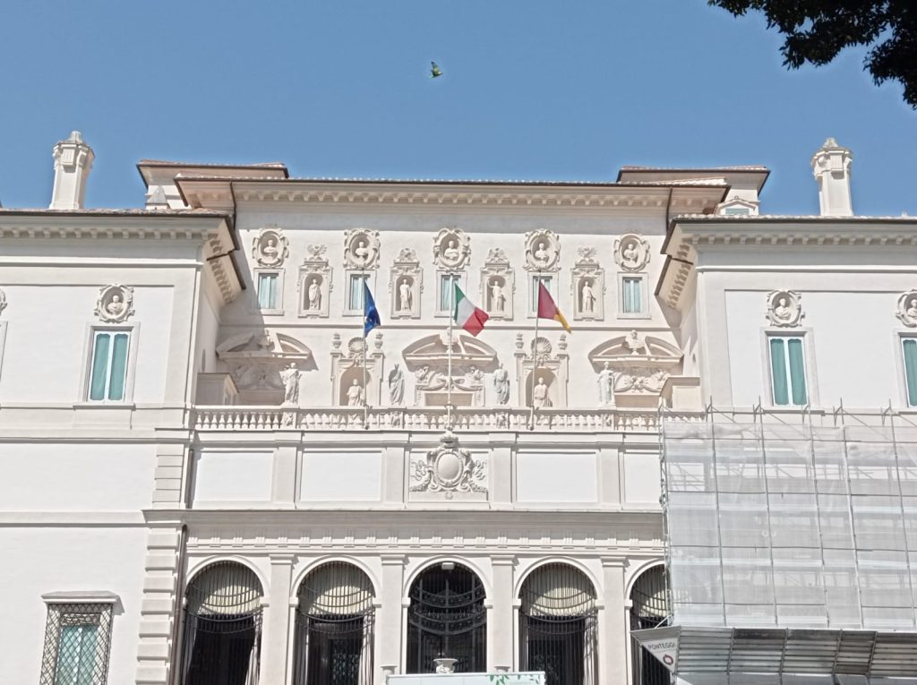 Die Villa Borghese, die auch dem großen Park den Namen gab.